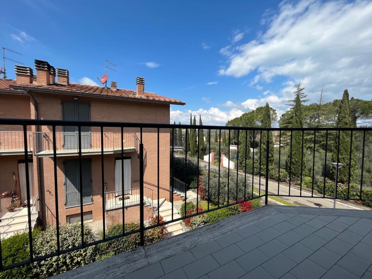Appartamento Pace Asciano Bagian luar foto